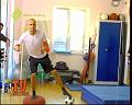 Alex Silva bei der Physiotherapie